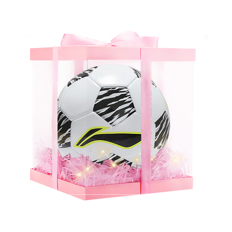 

LINING Размер 4 футбольный мяч PVC машинной строчки унисекс white