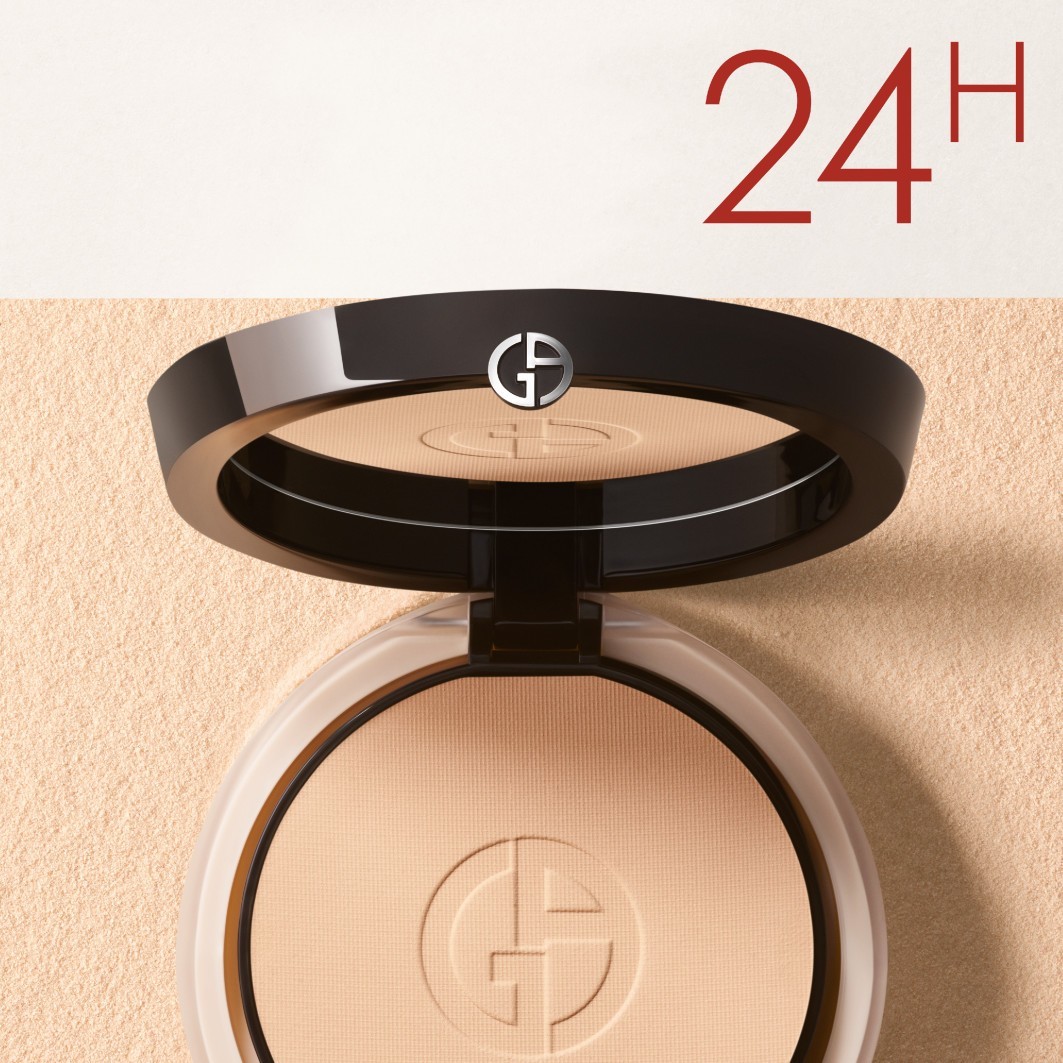 Пудра для лица power fabric + ultra longwear setting Armani, 1, вес 9.4 гр. — фото 4