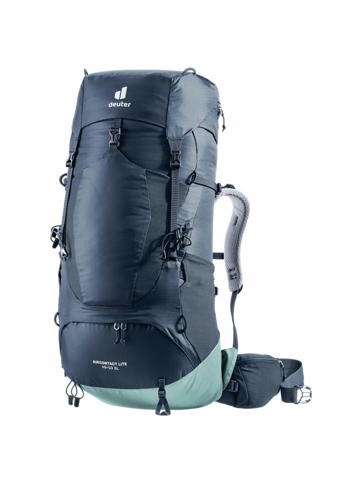 

Рюкзак Deuter Aircontact Lite 45 + 10 SL Womens Trekking 73 cm, цвет ink-jade