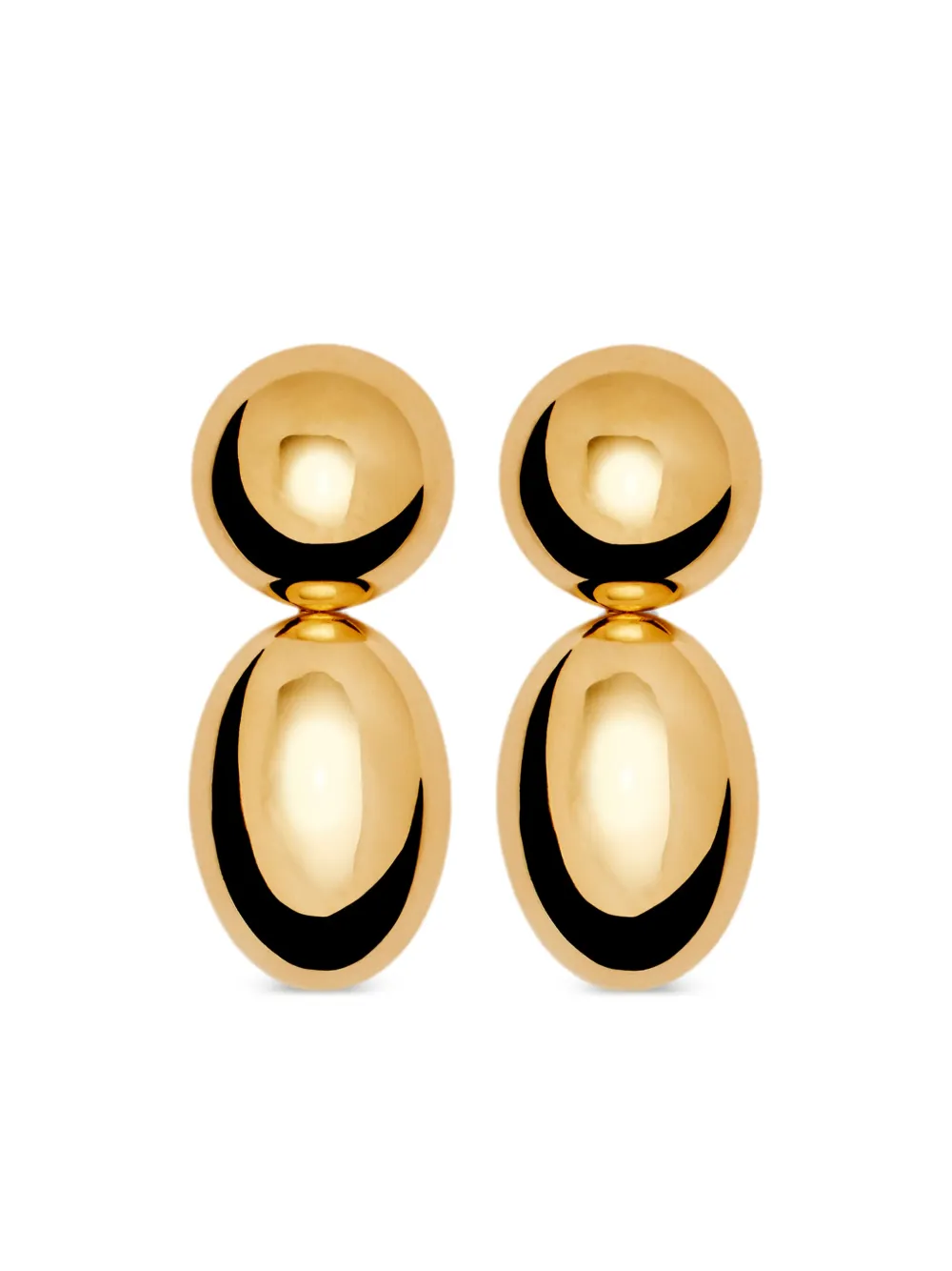 

Серьги The Klara LIE STUDIO, золотой