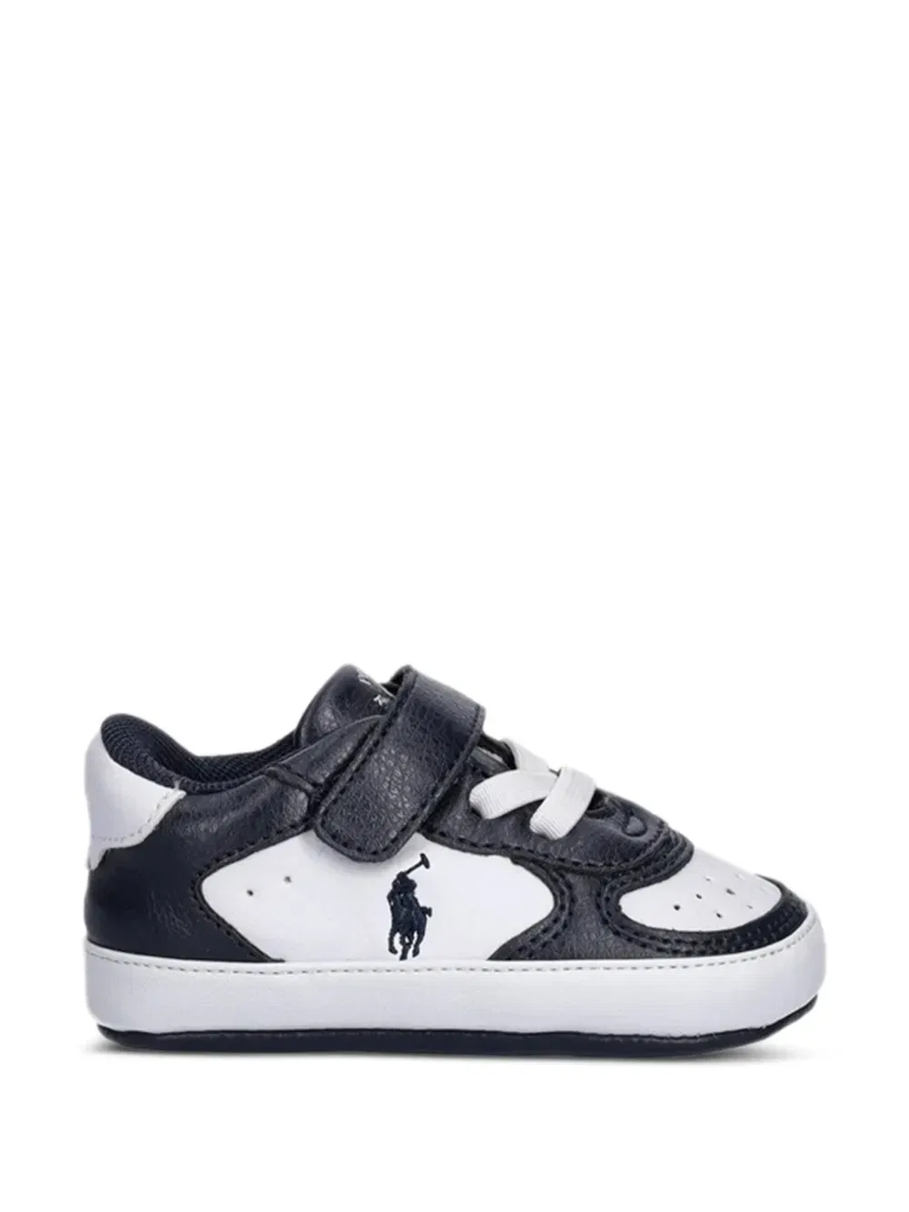Кроссовки с логотипом на ремешке POLO RALPH LAUREN KIDS, синий — фото 2