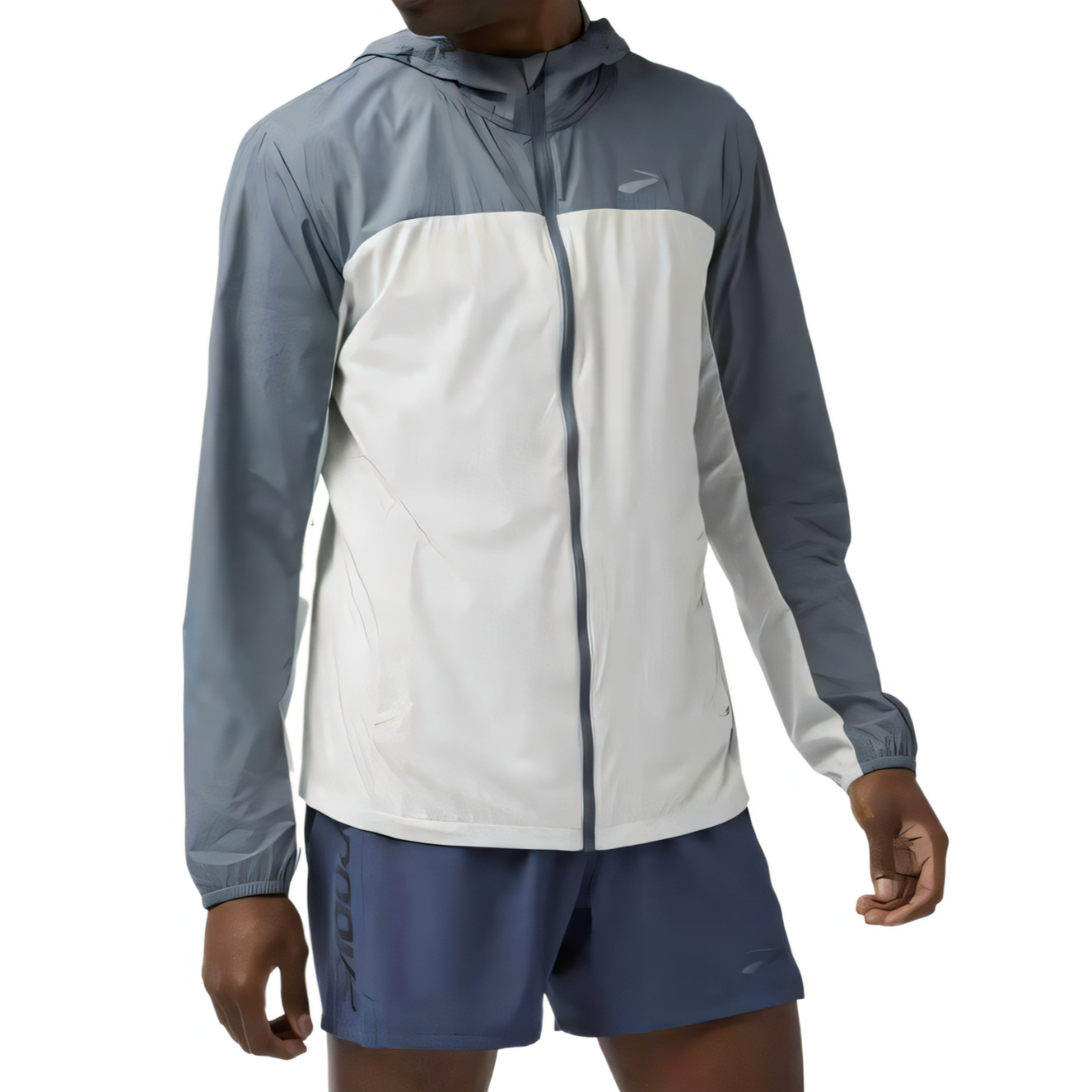 

Brooks Куртка унисекс, серые, с капюшоном, средней плотности ткани, другие