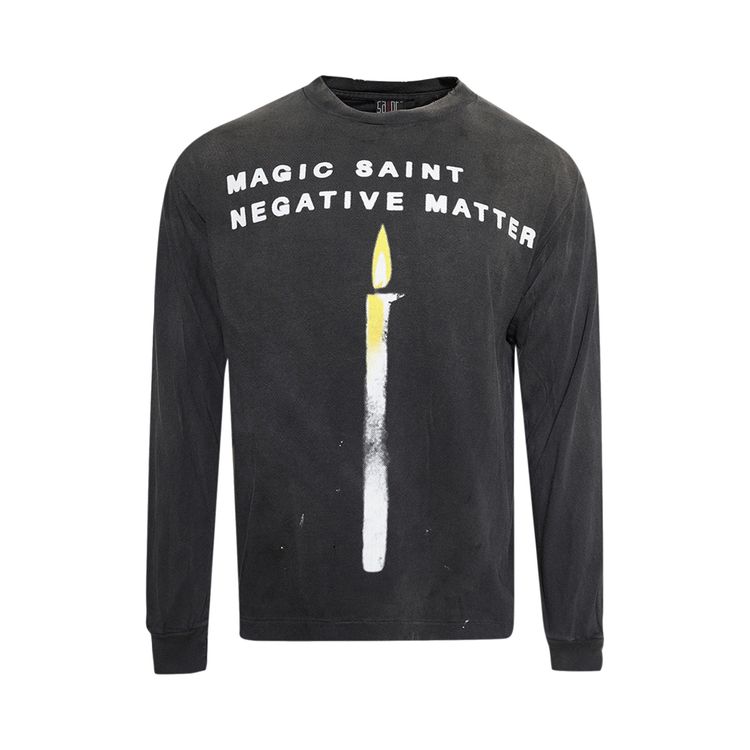 

Футболка SAINT Mxxxxxx Candle Long-Sleeve Tee 'Black', черный