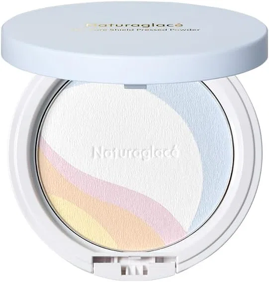 Пудра для лица Naturaglace Skin Care Shield Pressed Powder, 5 цветов