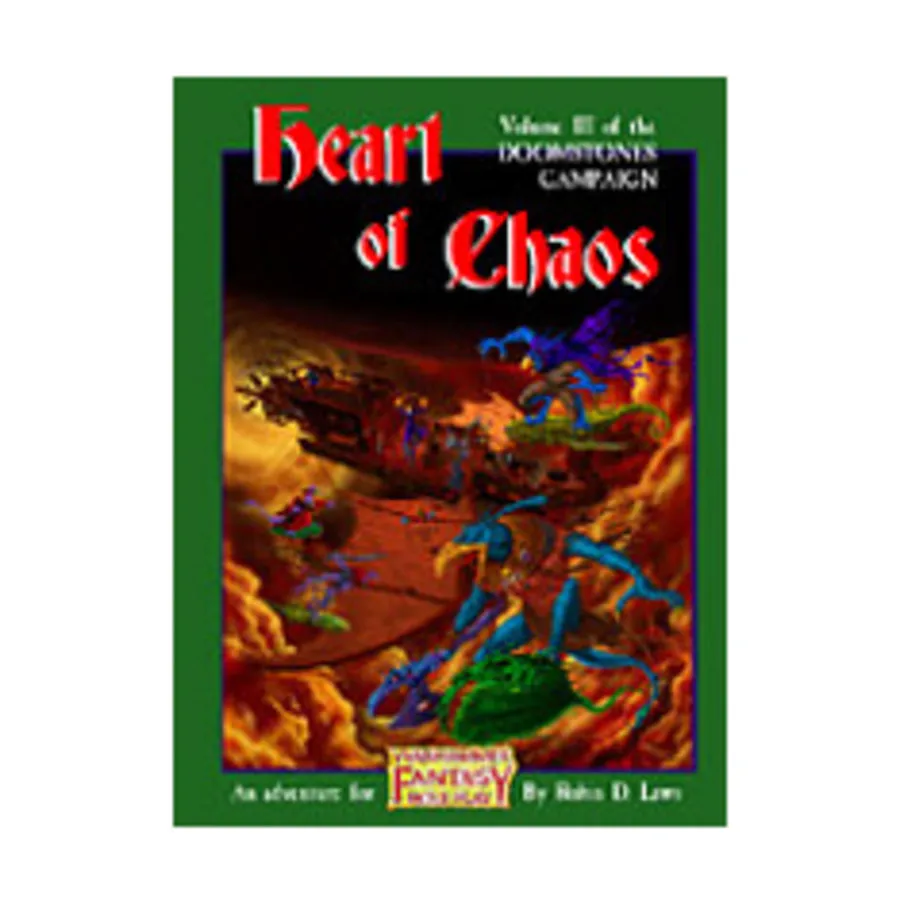 

Doomstones Campaign Vol. 3 - Heart of Chaos, Warhammer Fantasy Roleplay (Hogshead Publishing), мягкая обложка