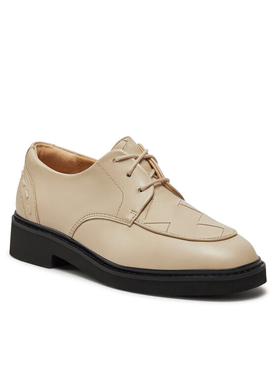 

Оксфордские туфли Clarks, экрю