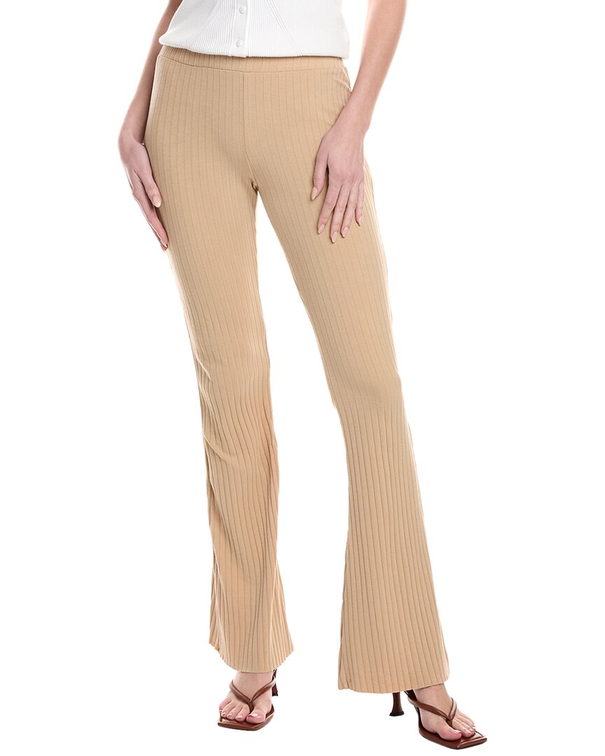 

Labiz Lalamia Облегающие вязаные брюки с расклешенными штанинами, коричневый