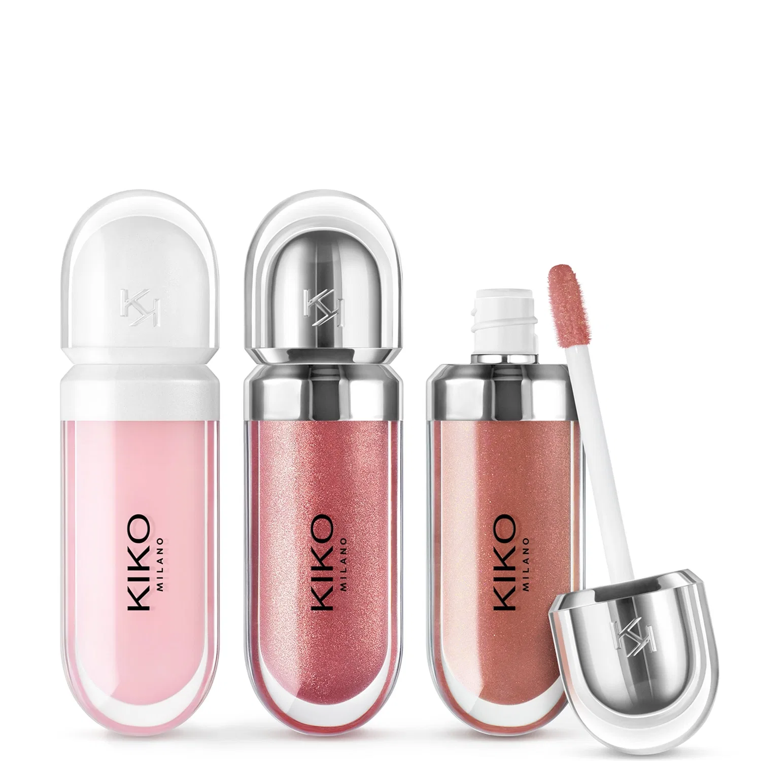 Набор для блеска губ Kiko Milano