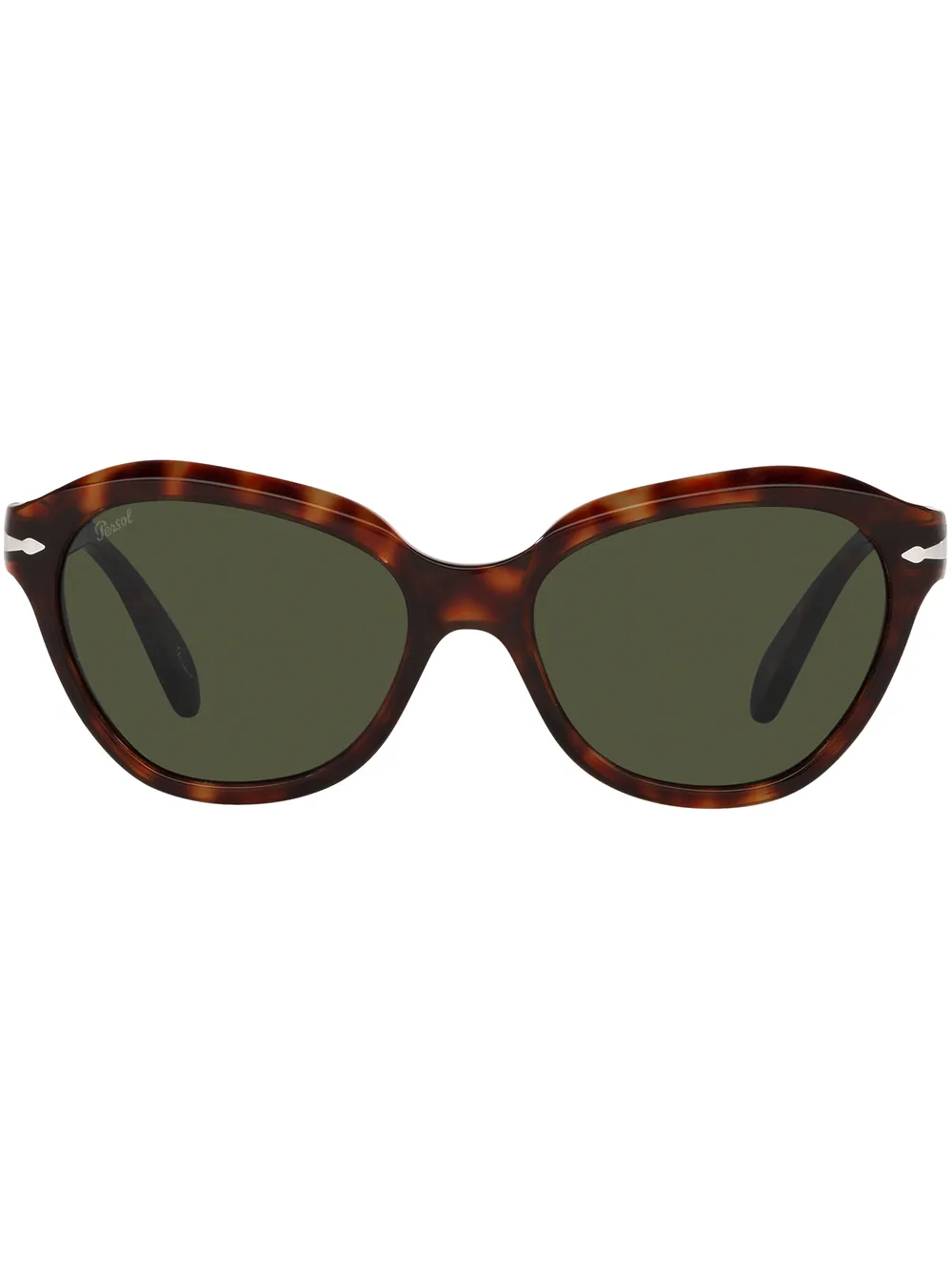 

Солнцезащитные очки в оправе 'кошачий глаз' Persol, зеленый