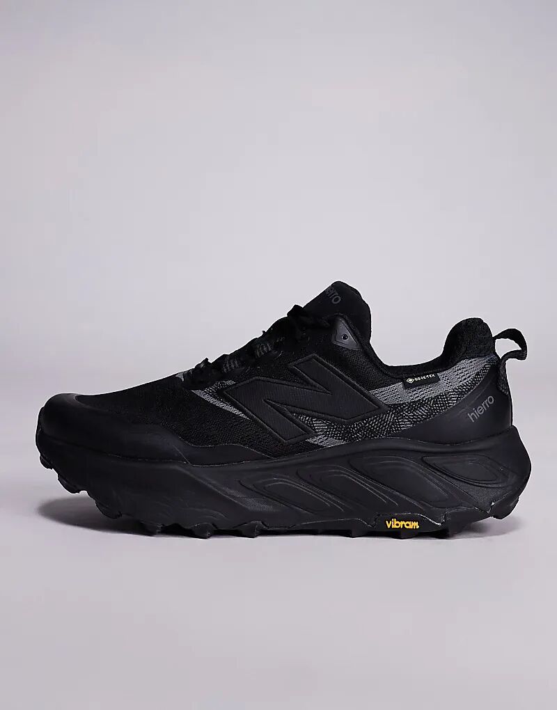 Кроссовки для трейлраннинга New Balance FF Hierro Goretex черного цвета — фото 2