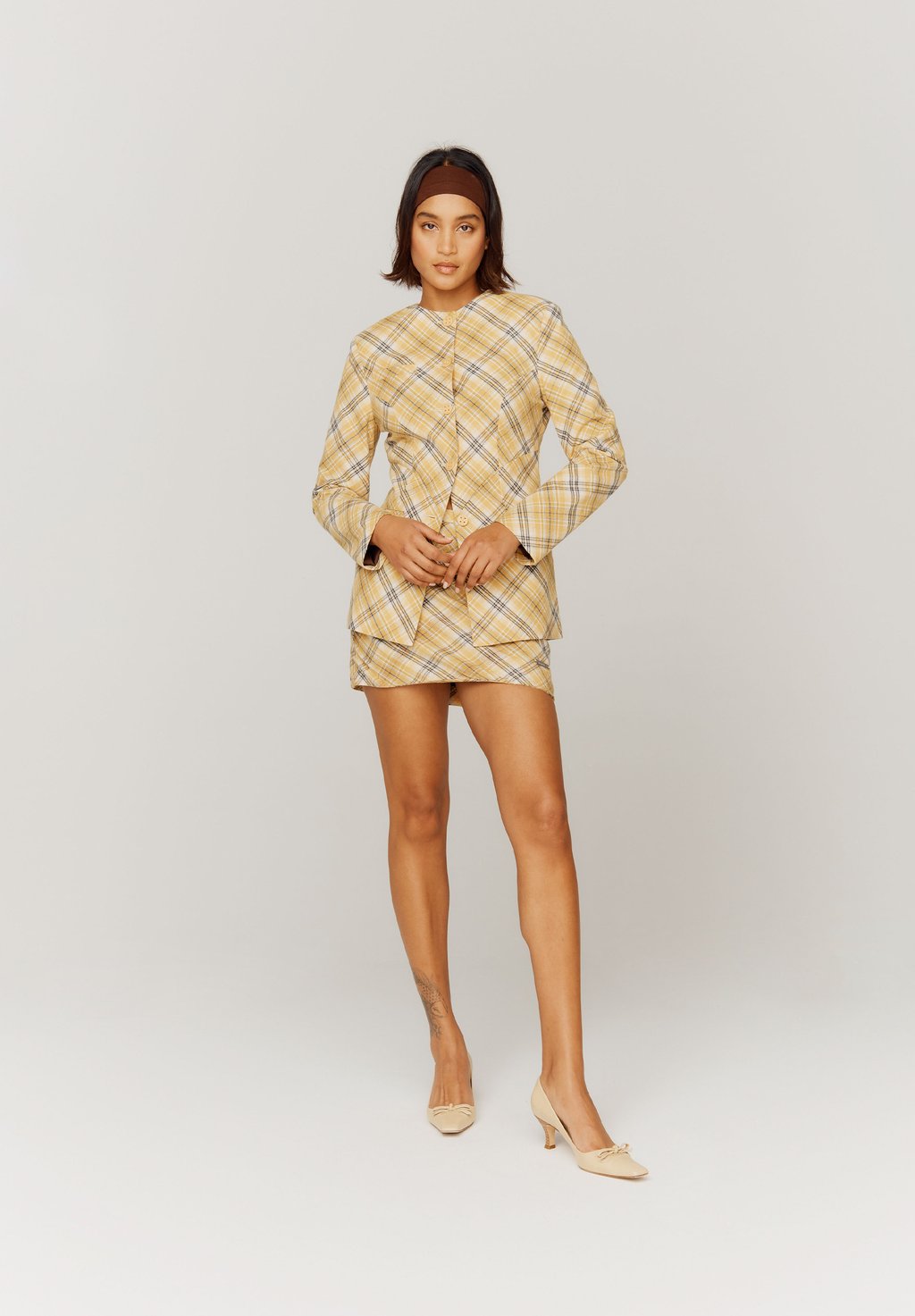 

Мини-юбка BIAS SKIRT House of Sunny, мультиколор
