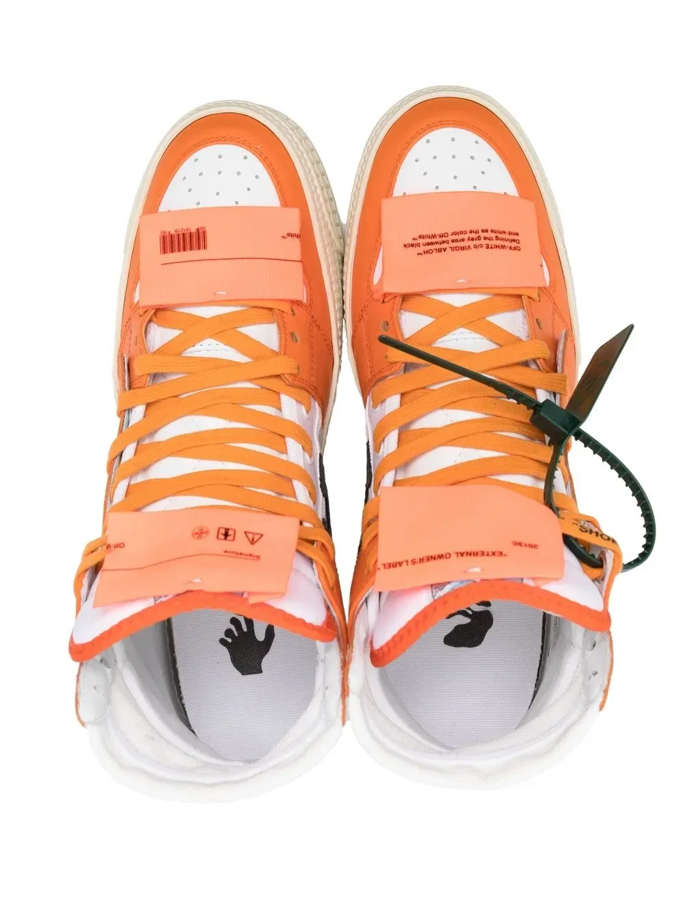 Кроссовки Off-Court 3.0 Off-White, оранжевый — фото 4