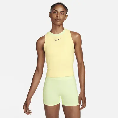 

Футболка Nike NikeCourt Slam, цвет Soft Yellow/Soft Yellow/Barely Volt/Black