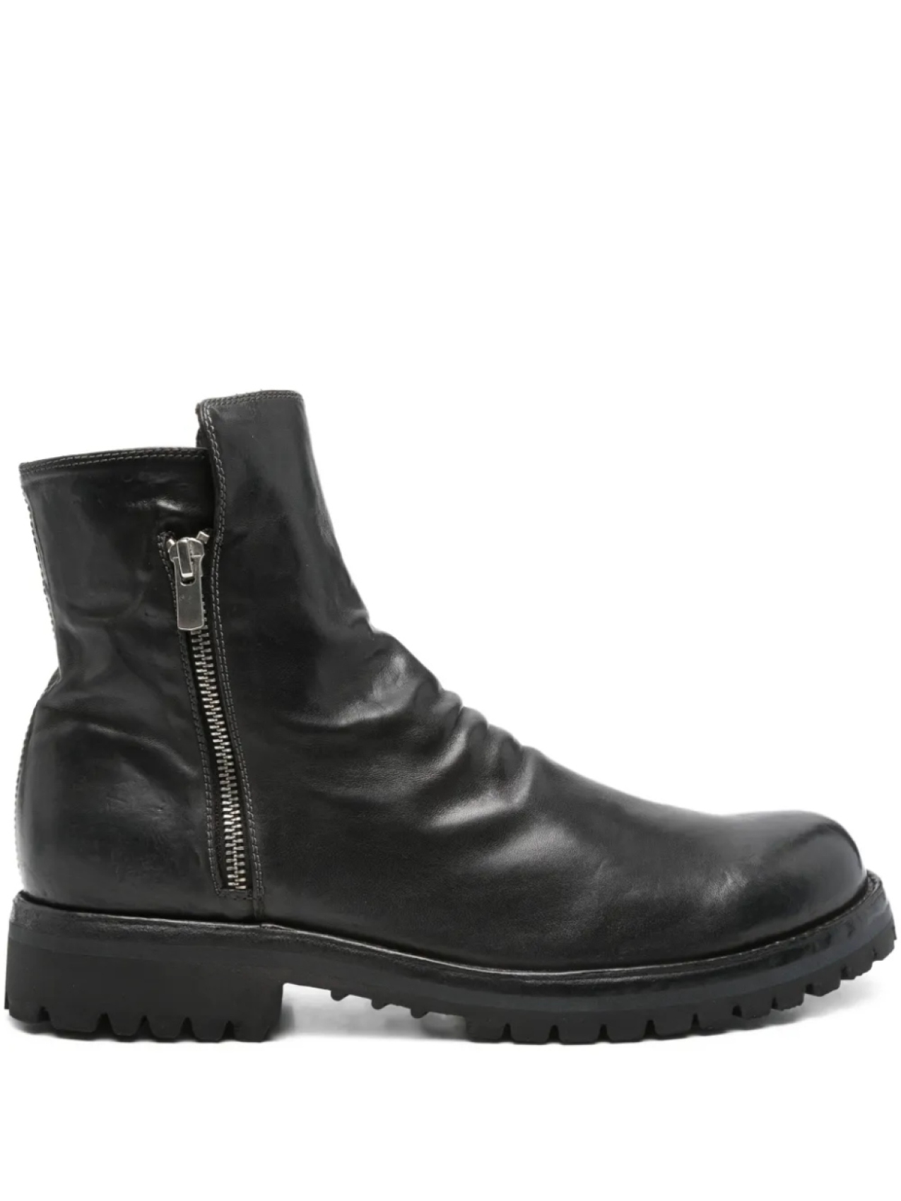 

Officine Creative ботинки Ikonic 004 с молнией сбоку, черный