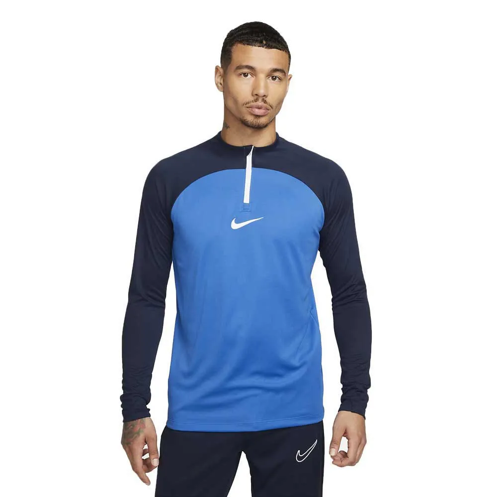 

Лонгслив Nike Academypro DH9230 half zip, синий