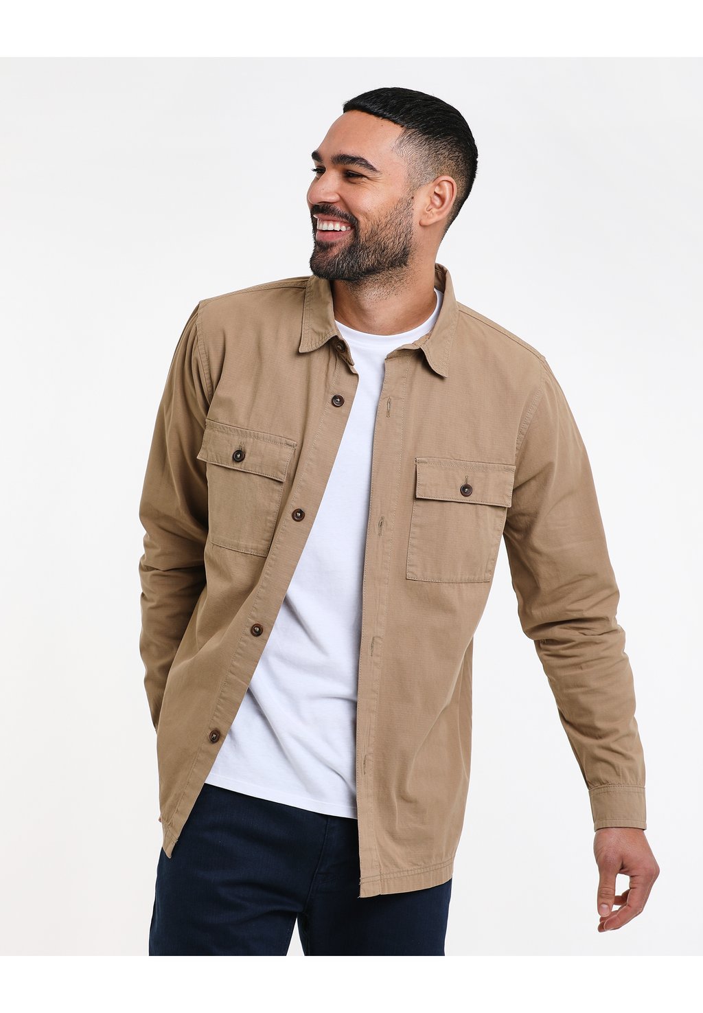 

Летняя куртка SHACKET MINISTRY Threadbare, бежевый