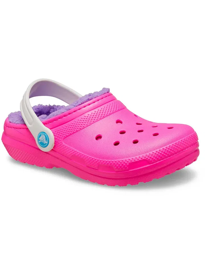 Босоножки для бассейна, Crocs, розовый/лиловый — фото 2