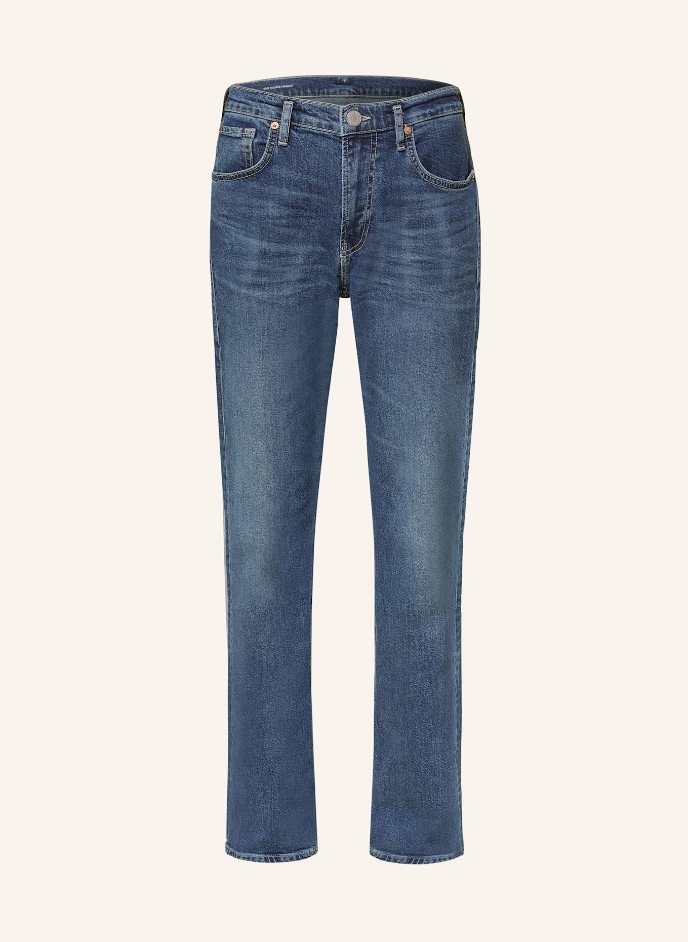 

Прямые джинсы Кейт True Religion, голубой