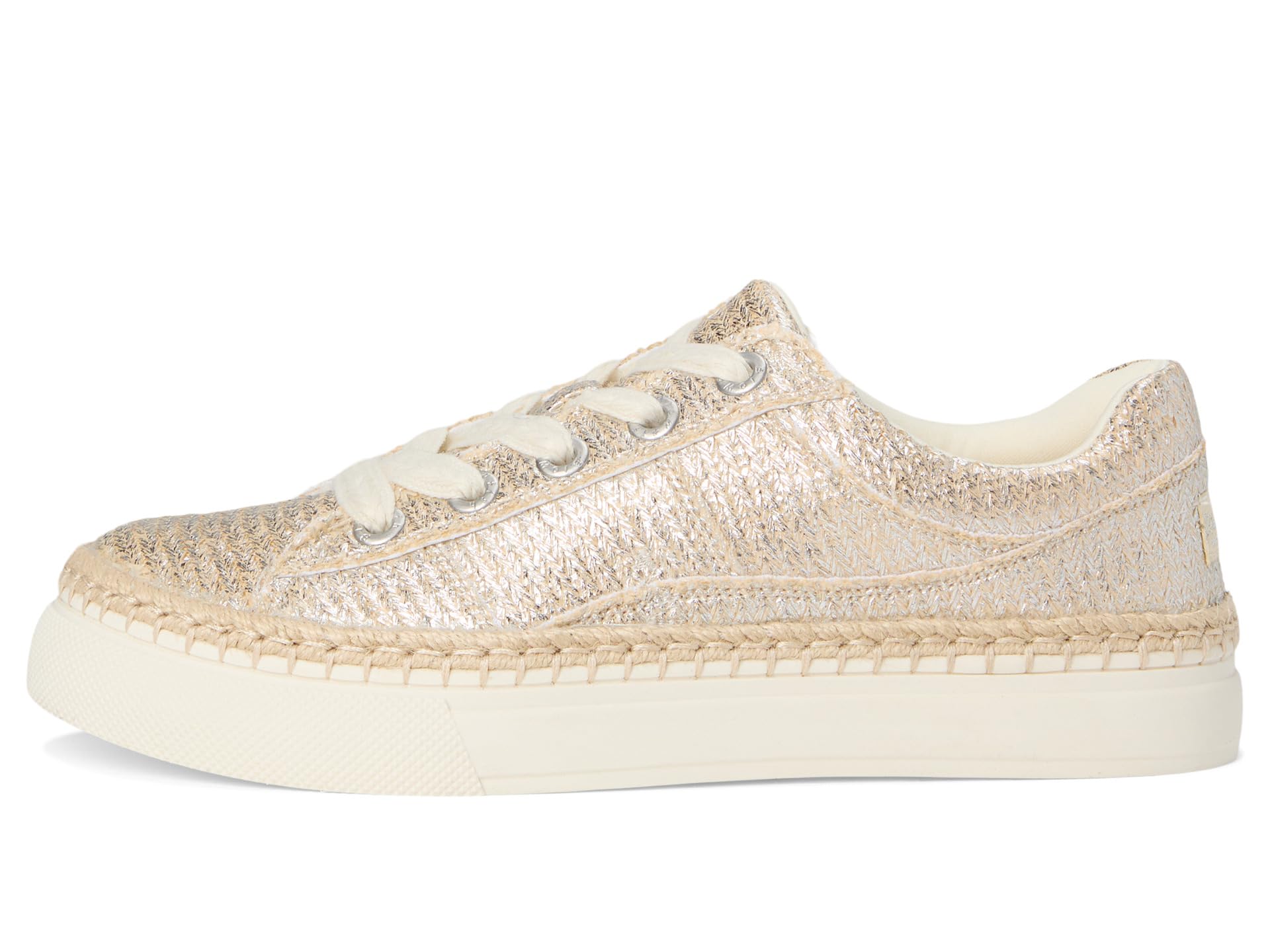 Кроссовки Blowfish Malibu Northshore Lace-Up, цвет Cream/Silver Fabric — фото 4