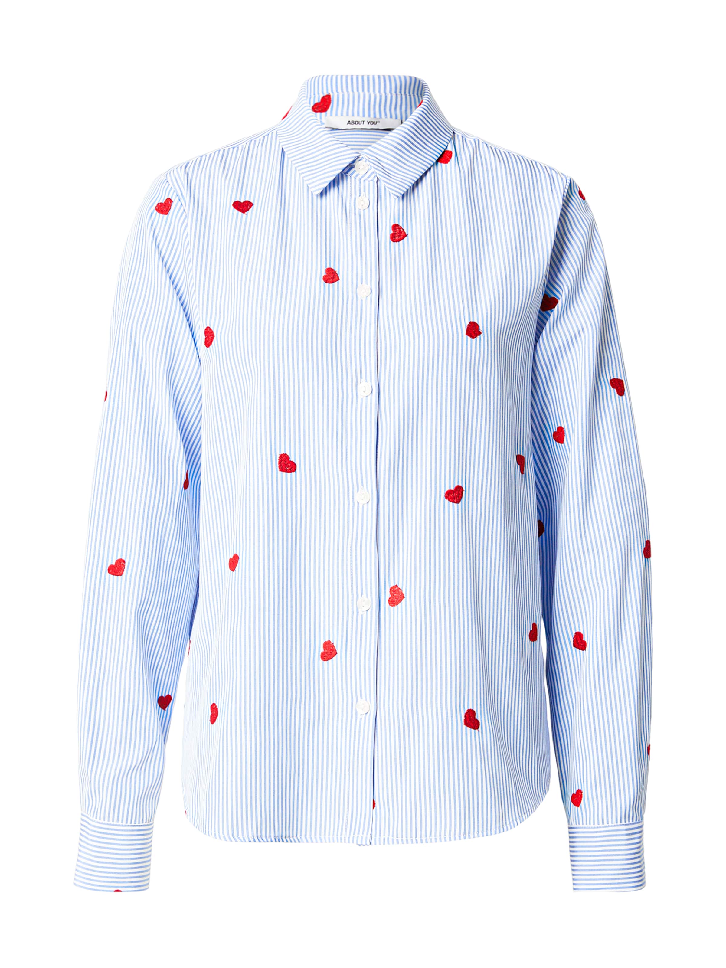 

ABOUT YOU Рубашка 'Stephanie' в светло-голубом цвете