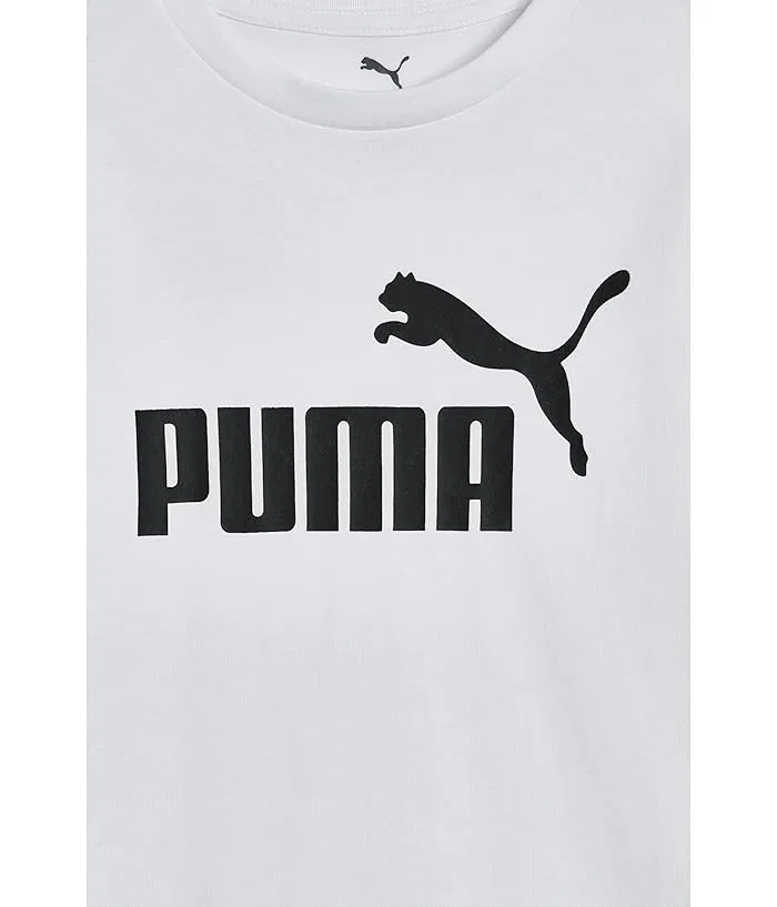 Футболка с длинным рукавом Core Foundations PUMA Kids, White — фото 3