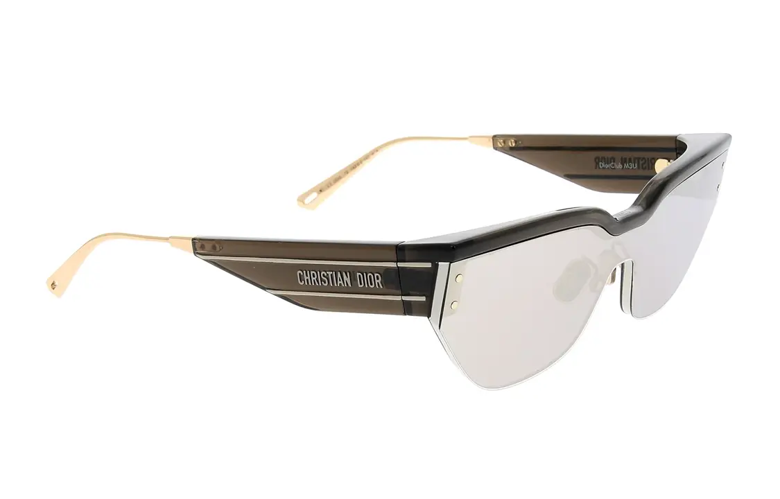 

Ацетатные солнцезащитные очки неправильной формы женские коричневые DIOR