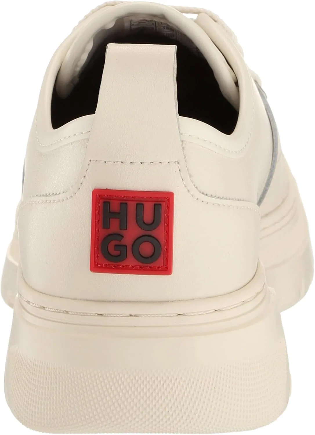 Мужские гибридные оксфордские туфли на шнуровке HUGO, Cream — фото 3