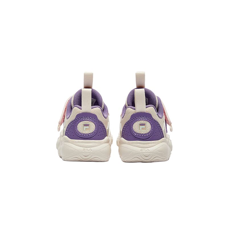 FILA KIDS Низкие противоскользящие износостойкие детские туфли белого и розового цвета для младенцев и малышей — фото 4