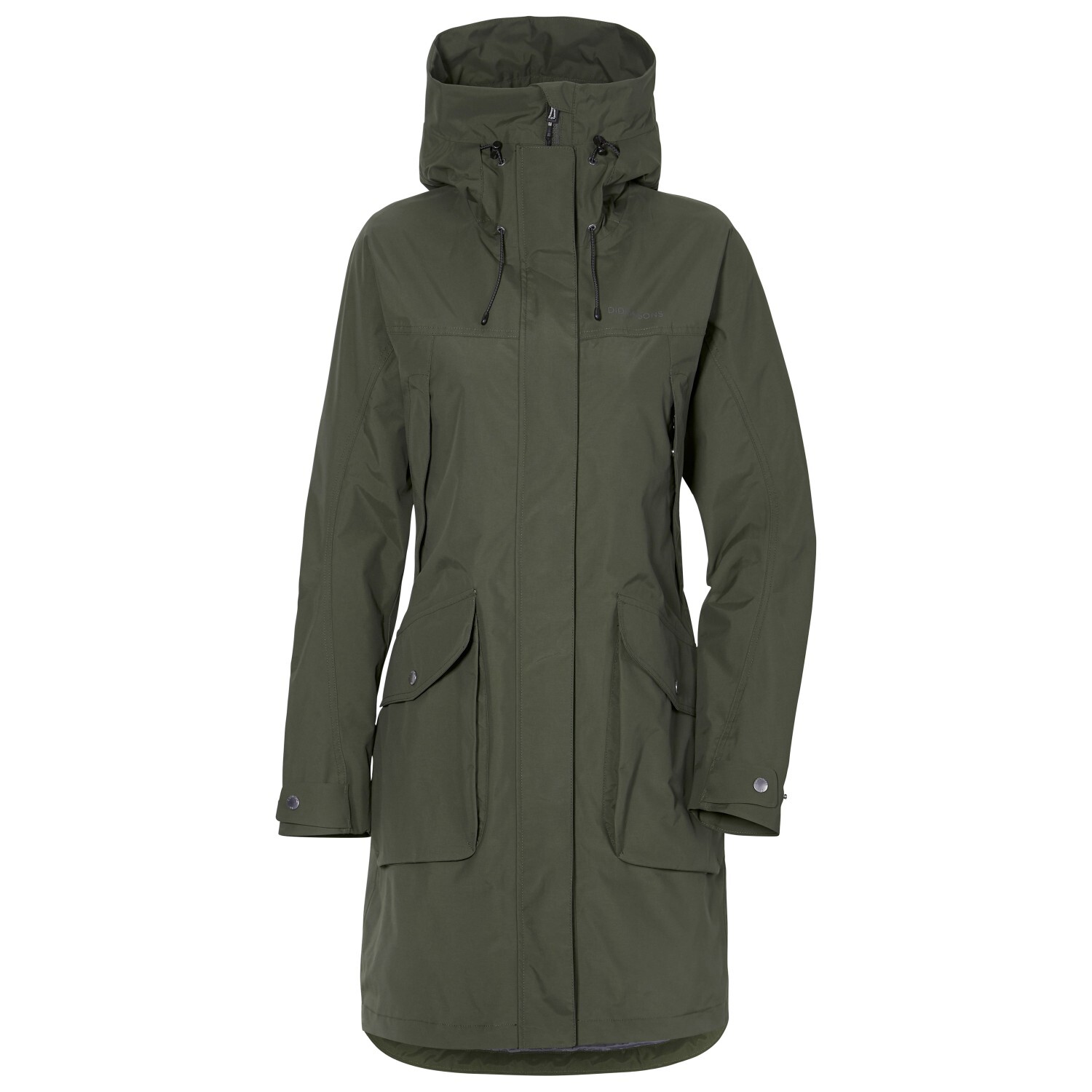 

Пальто Didriksons Women's Thelma Parka 10, цвет Deep Green