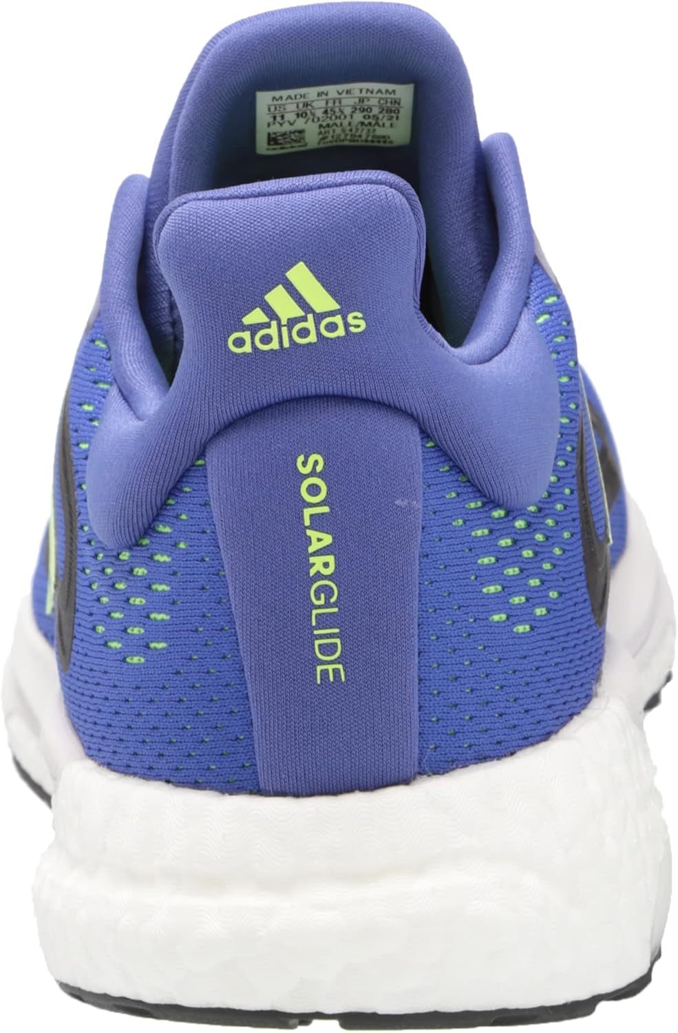 Мужские кроссовки для трейлраннинга Adidas Solar Glide 4, черный/зеленый — фото 3
