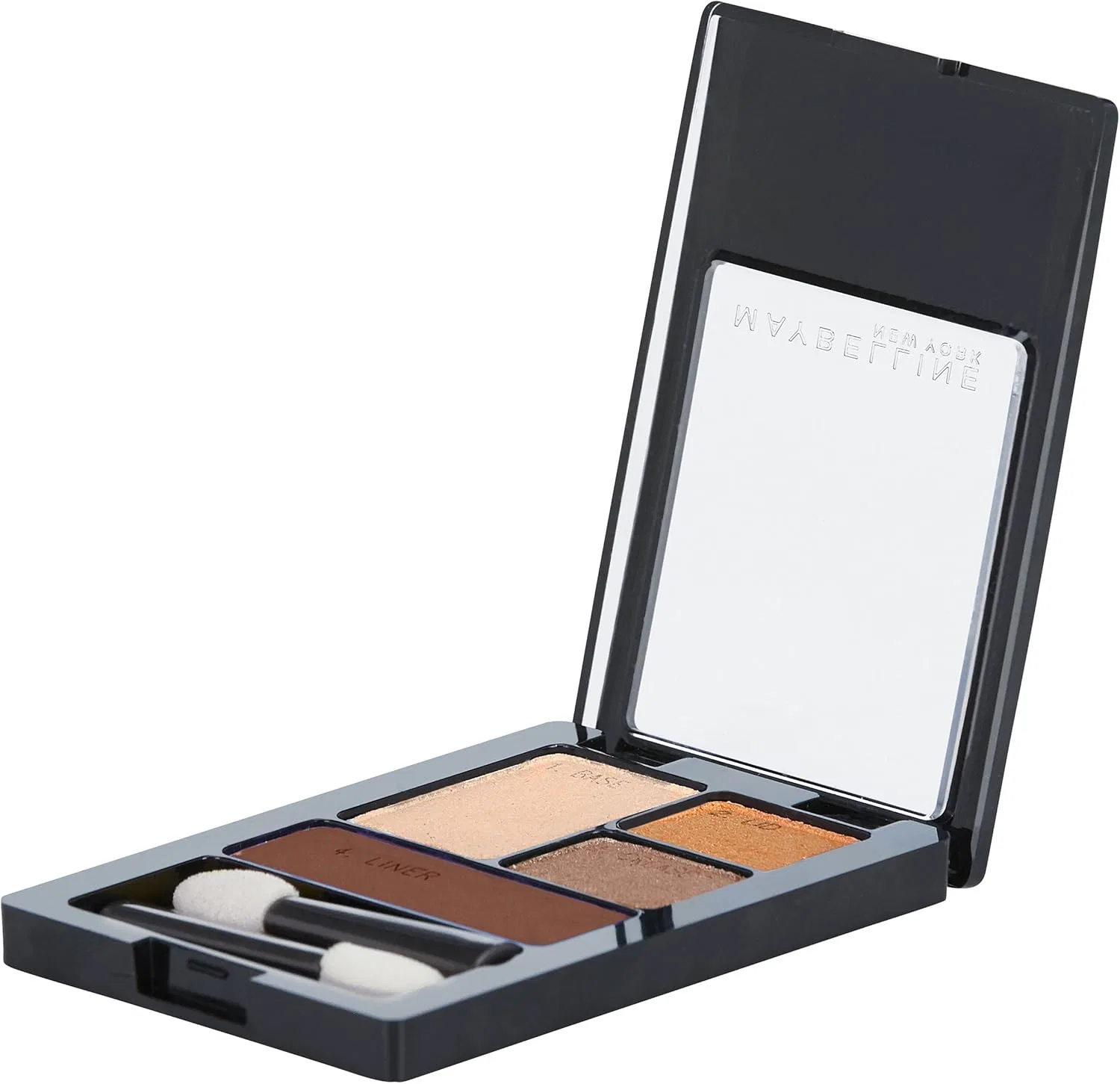 Тени для век Maybelline New York Expert Wear Quad Chai Latte 0.17 oz — фото 4