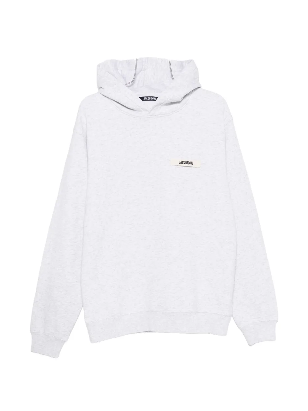 

Худи с карманом-кенгуру Jacquemus, серый