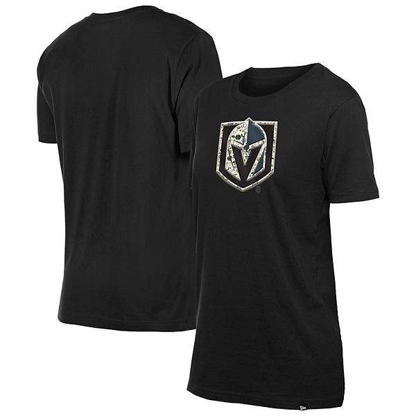 

Женская черная футболка Vegas Golden Knights с цветочным принтом New Era, Черный, Женская черная футболка Vegas Golden Knights с цветочным принтом New Era