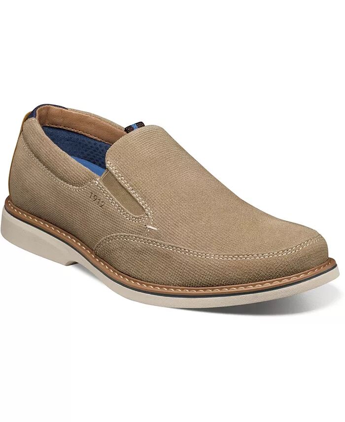

Мужские мокасины Otto Toe Slip-On Shoes Nunn Bush, коричневый/бежевый