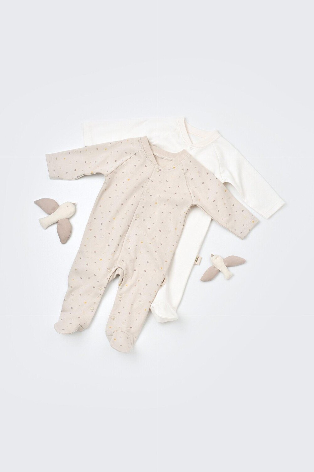 

Комбинезон из 2 предметов с ботильонами BabyCosy Organic Wear