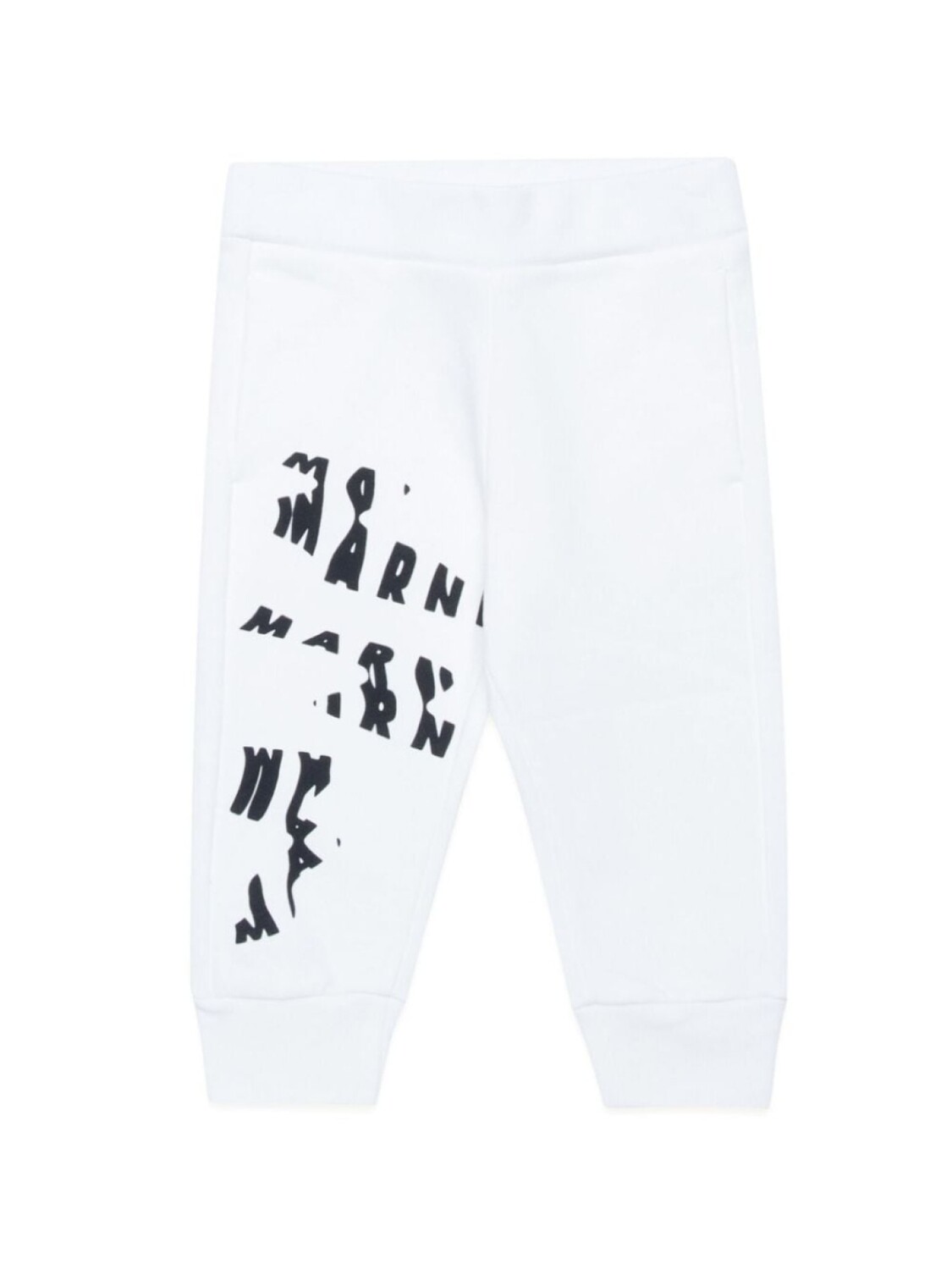 

Marni Kids спортивные брюки с логотипом, белый