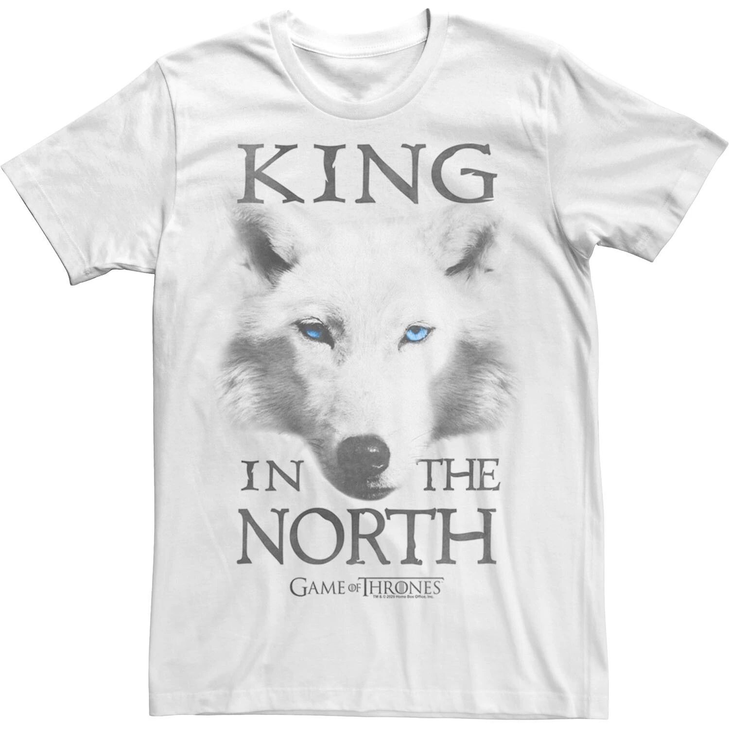 

Мужская футболка Game Of Thrones King In The North Licensed Character