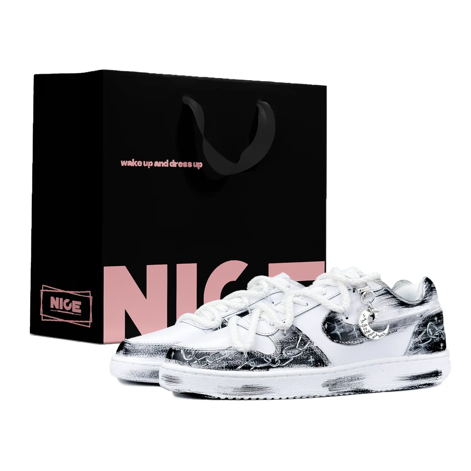 

Nike Низкие кроссовки для скейтбординга EBERNON, мужские, черные