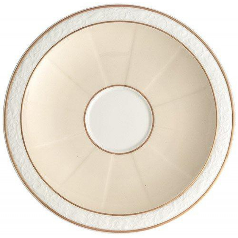 

Кофейное блюдце Ivoire 16 см Villeroy & Boch, белое золото