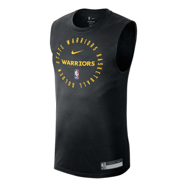 

Футболка golden state warriors sleeveless t-shirt 'black' Nike, черный