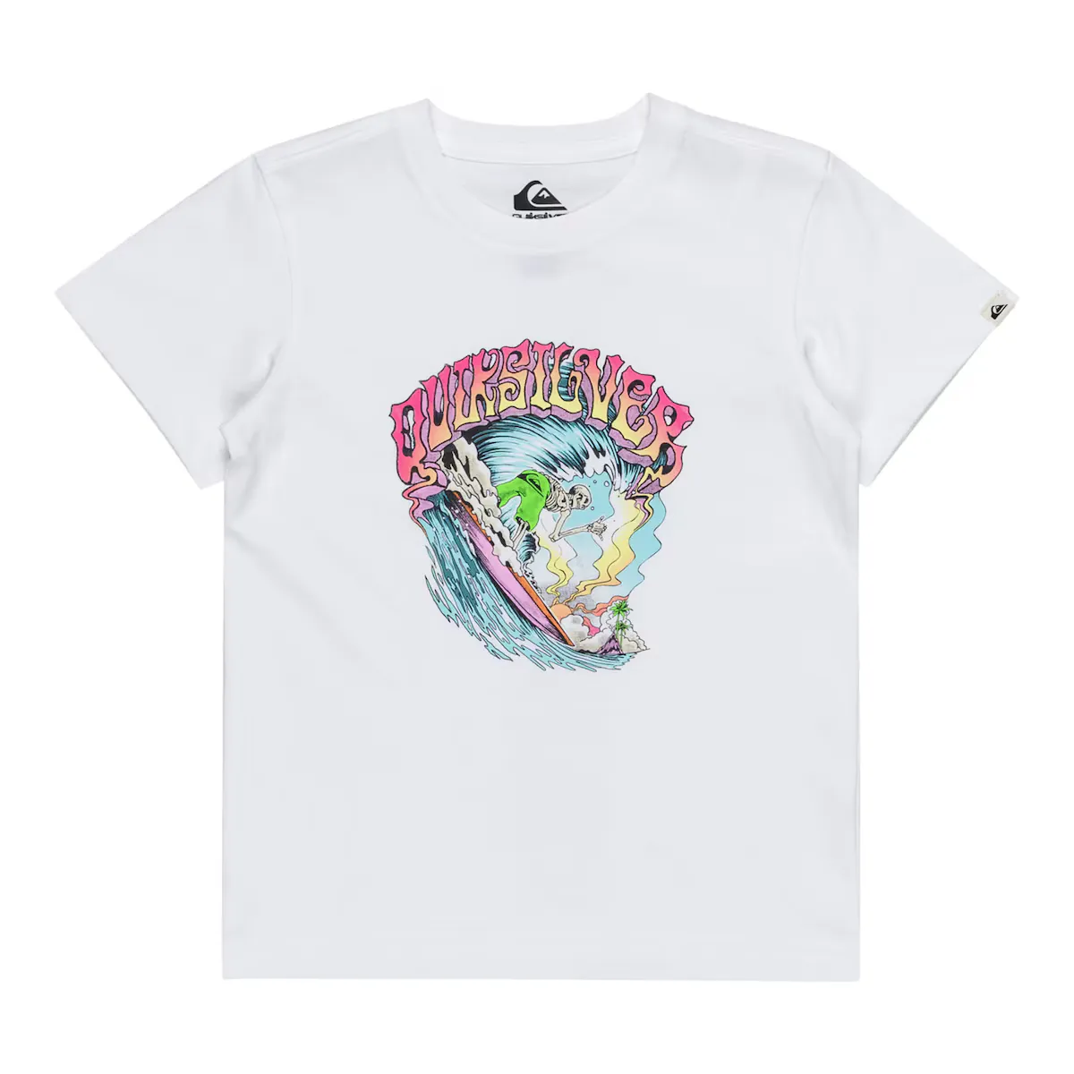 

Детская футболка Quiksilver Times Up, белый