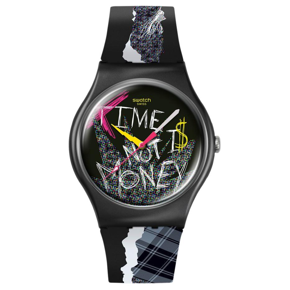 

SWATCH Часы Men's Watch, Multicolor Watch Dial