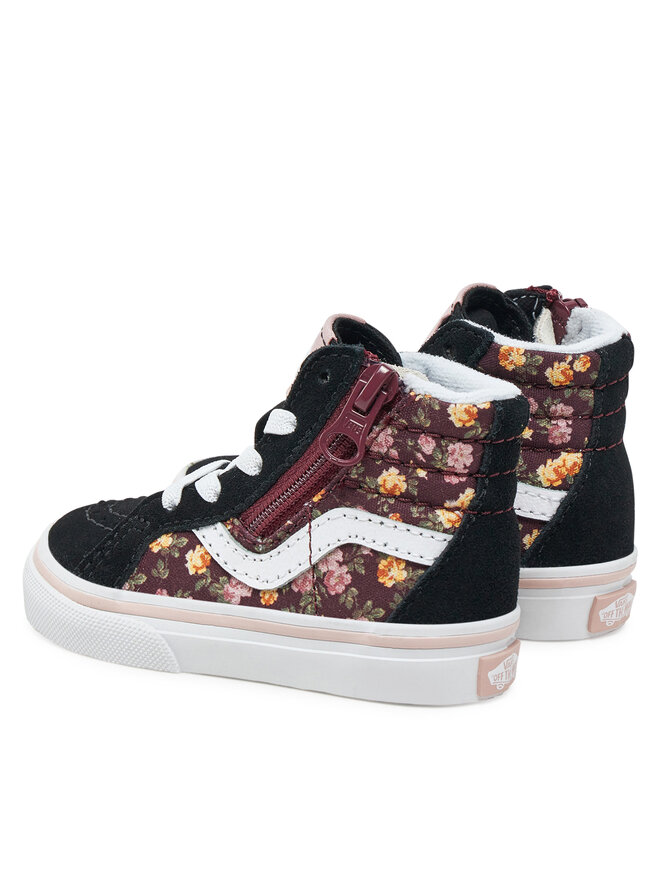 Кроссовки Vans SK8-Hi Reissue Side Zip VN0007Q3BOV1, черный — фото 3