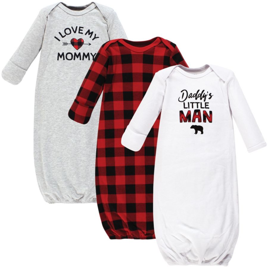 

Супермягкие хлопковые платья Hudson Baby, Buffalo plaid family