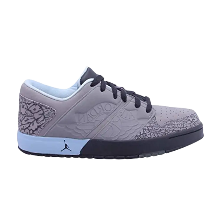 Кроссовки Air Jordan Wmns Air Jordan 1 Nu Retro Low 'Light Charcoal', серый