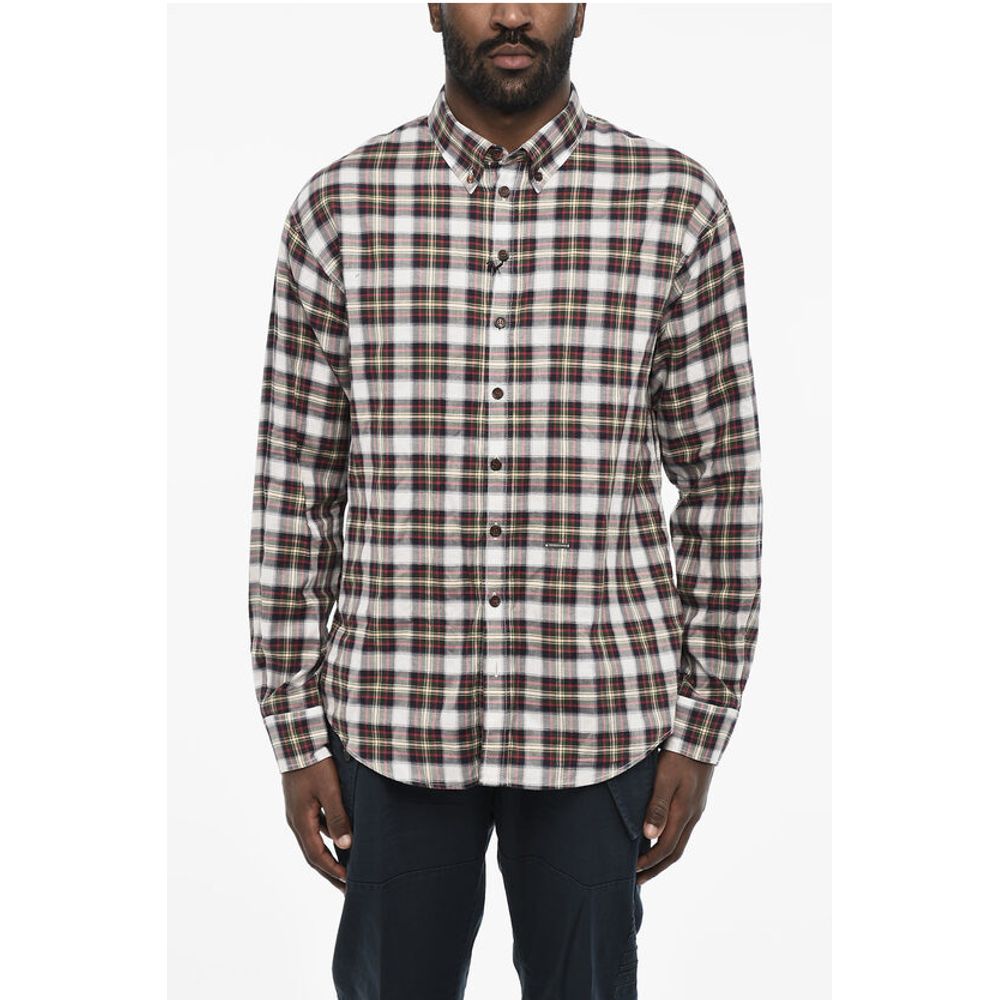 

Разноцветная хлопковая рубашка Dsquared2, Multicolor