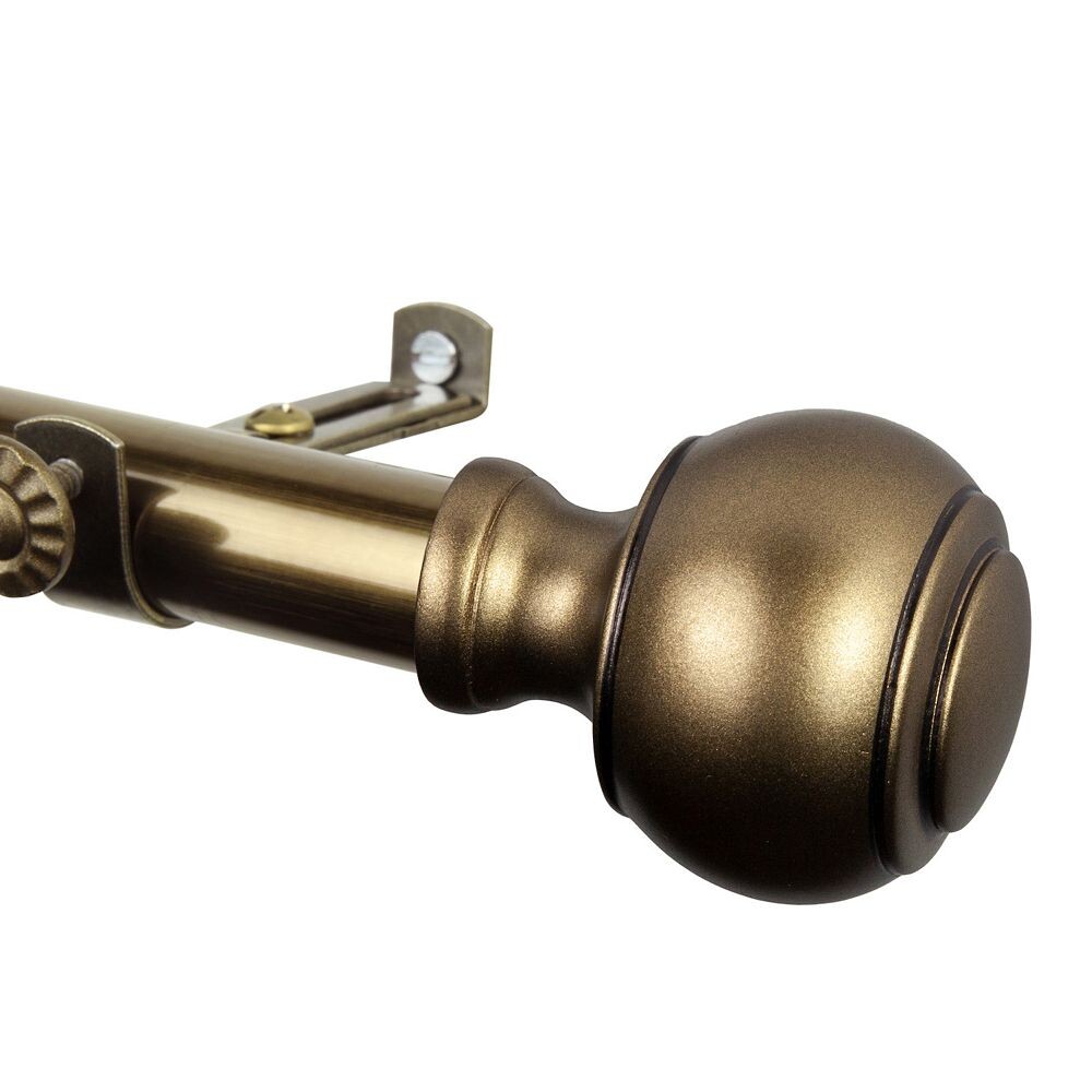 

Карниз для штор Rod Desyne Jaylin 13/16 дюйма, цвет Antique Brass