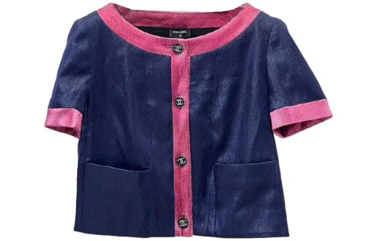 

Трикотаж женский синий Chanel