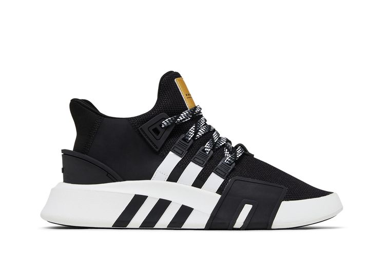 

Кроссовки EQT Bask ADV 'Black White', черный