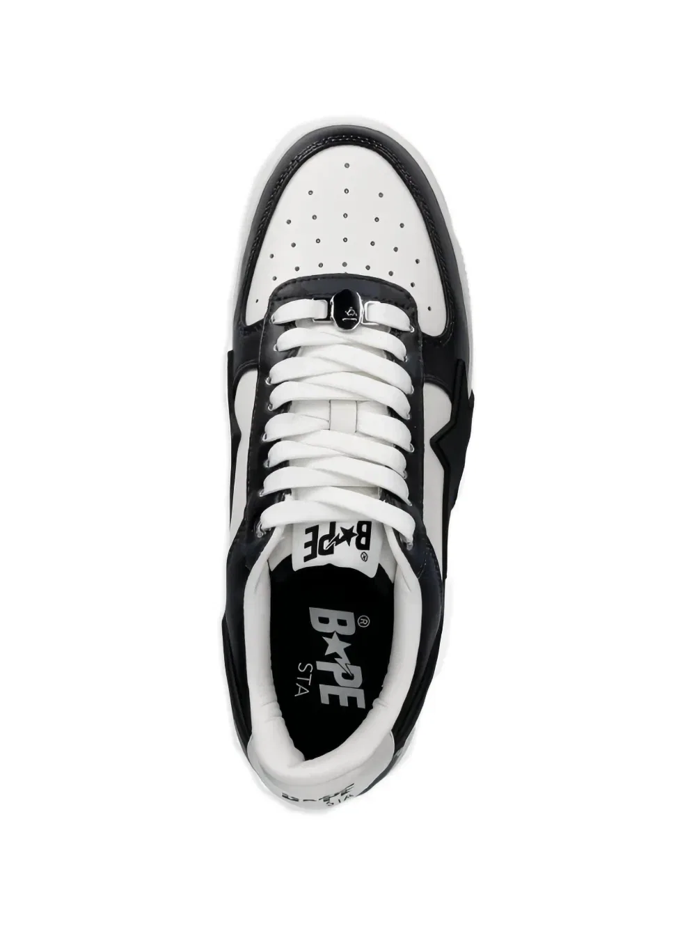 Кроссовки BAPE Sta с контрастными вставками A Bathing Ape, черный — фото 3